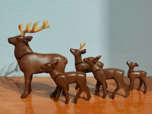 Lot playmobil figurines - lot, cerfs