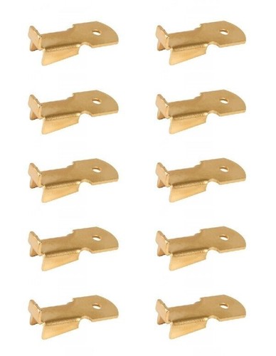 10x taquet crémaillère acier - taquet,