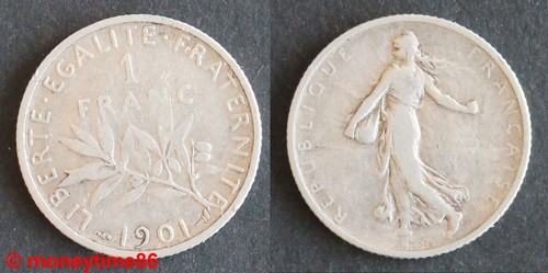 France franc semeuse 1901 - !,