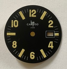 NEUF DE STOCK @ CADRAN DE MONTRE LIP MODELE CALIPSO 200 @ LIP DIAL @ WATCH NEW