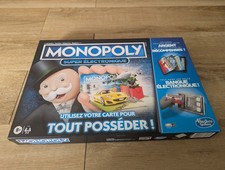 Monopoly Super Électronique de 2 à 4 joueurs - Hasbro 2020  - Occasion TBE