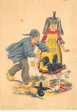 01 - SAN62566 - BRESSE - Un Homme essayant d'attraper des poules - Tenue Régi