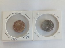 SUPERBE PIÈCE de 10 francs JIMENEZ 1986 " SUP " (scéllée)