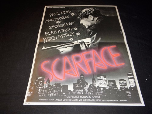Scarface paul muni affiche - scarface,