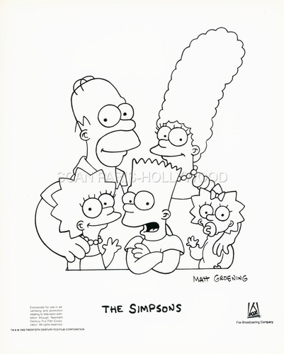 The simpsons marge bart - bart, homer