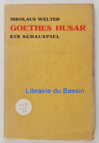 Goethes husar aus seinem - husar,