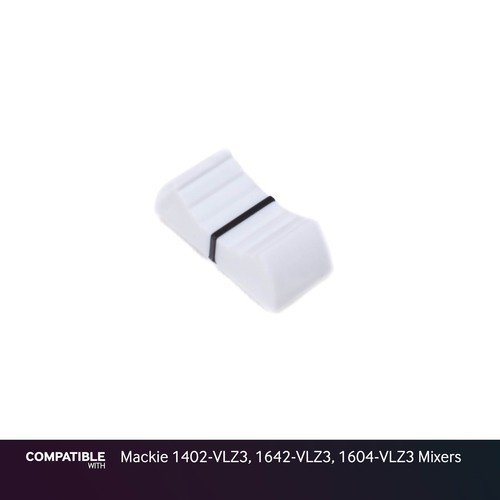 White fader cap - white, line