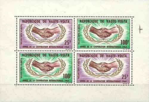 Timbres haute volta bf3 lot - timbres,