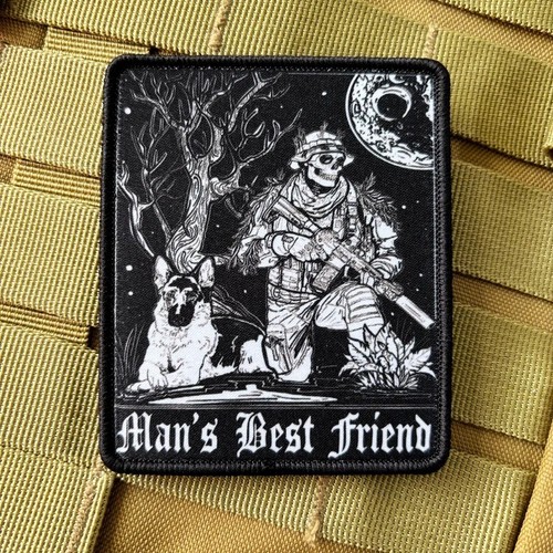 Patch man best - best, chien