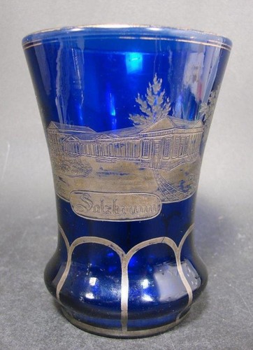 Biedermeier gobelet verre - biedermeier,,