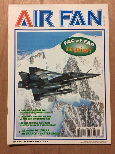 Air fan 194 mirage iv - air, usafe