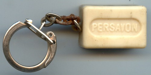 Vintage porte clés bloc - porte-clés, de