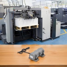 Moteur vibrant DC 24V 3800 tr/min avec construction nylon plastique et métal