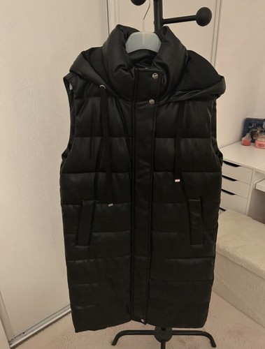 Doudoune longue sans - , manches