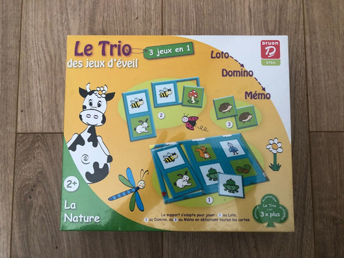 Jeu éveil trio - jeu, loto