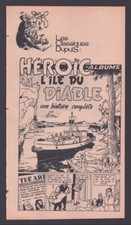 TILLIEUX . FELIX . L'ÎLE DU DIABLE . SPIROU . 1975 ( H83 ) .