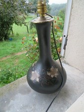 rare ancien pied de lampe en