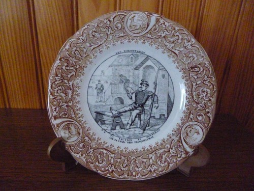Ancienne assiette parlante - ,