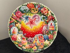 TRES BELLE ASSIETTE EN FAIENCE