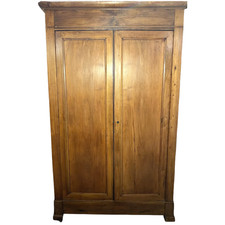 19th c Fruitwood Armoire with