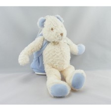 Doudou musical ours blanc sac