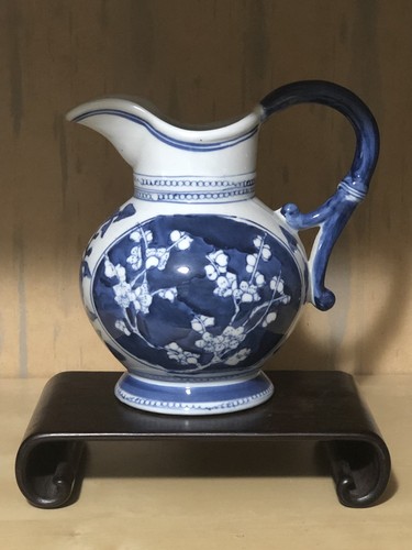 Chinese art blue and - , white