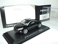 PEUGEOT RCZ 2010 Noir NOREV 1:43