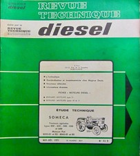 REVUE TECHNIQUE TRACTEUR SOMECA 400 450 500 550 600 MOTEUR FIAT DIESEL 8035 8045