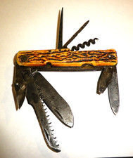 Couteau ancien multifonctions