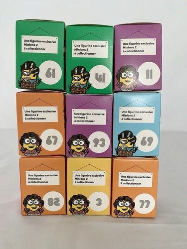 Figurines les minions - figurines,