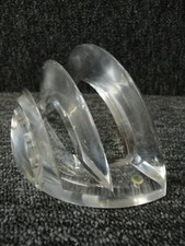 rare porte lettre courrier plexi curiosité Pfizer médicament design loft vintage