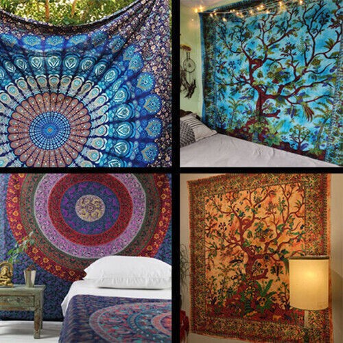 Tapisserie indienne hippie - indienne,