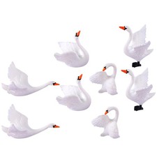  8 Pcs Cygne Miniature