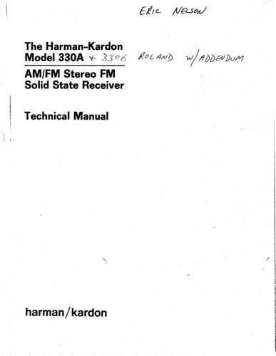 Service manuel instructions - service,