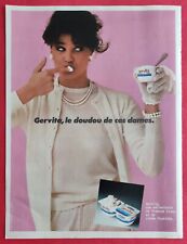Publicité de presse: Fromage Blanc et crème fouettée de GERVITA  1982