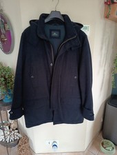 LACOSTE Caban Très Grande Taille 60/9 80% Laine Manteau 