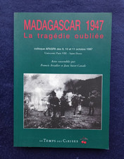 Madagascar 1947 La tragédie