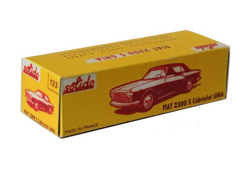 Solido boîte repro 133 - , fiat
