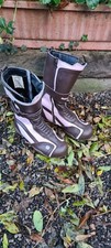 Bottes Moto Femme Bering Lady Casual marron et rose glamour 1