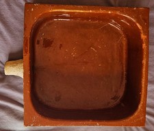 Rare évier céramique , terre cuite vernissée du Sud Ouest fin XIXème début XXème