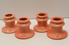 - 4 PETITS BOUGEOIRS CERAMIQUE