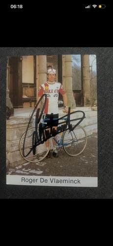 Carte postale cyclisme - postale, roger