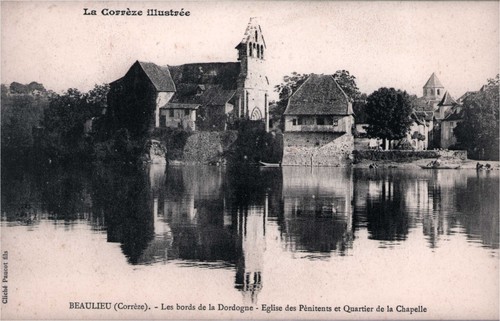 Cpa beaulieu les bords de - cpa,