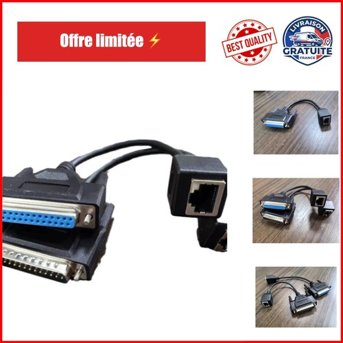 Adaptateur ilda vers rj45 - vers,