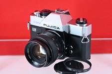 Fujica ST801 LED Silver w/ Fujinon EBC 55mm f1.8 Lens [N.MINT] 1day Shipping