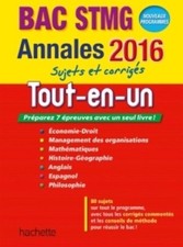 Annales 2016 le tout-en-un Bac STMG - Jean-Pierre Broutin - V302605