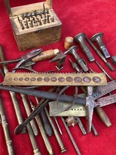 Horlogerie Bijouterie Lots D’outils Anciens + 40 Pièces