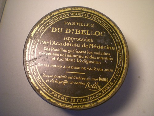 Pastilles belloc charbon - pastilles,
