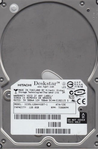 Disque dur 123 ide - disque, go