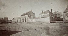 Ferme du Portail à Cormainville, près de Châteaudun. Gallas 1874. Dreux-Linget.